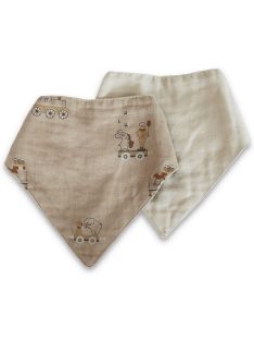   Nuuroo – Villads muszlin nyálkendő 2db-os- Karnevál/Natur