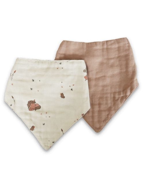 Nuuroo – Villads muszlin nyálkendő 2db-os- Unikornis/Púder