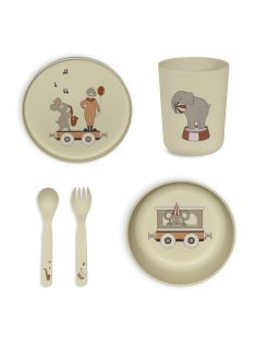 Nuuroo Marius PLA étkészlet 5 darabos - Crem